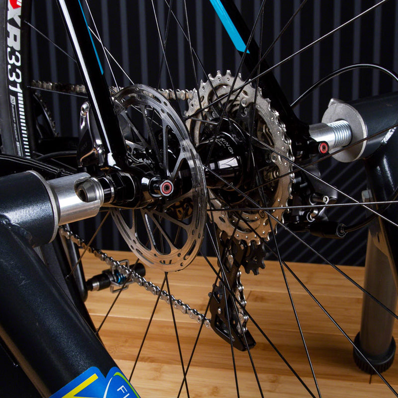 Load image into Gallery viewer, Wolf Tooth Axle Trainer Caps Silver For Wolf Tooth Rear Axles