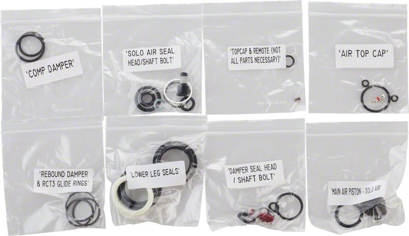 Load image into Gallery viewer, RockShox Fork Service Kit + DebonAir Air Spring Sealhead 32mm for SID, Reba, Bluto (2011-2016)