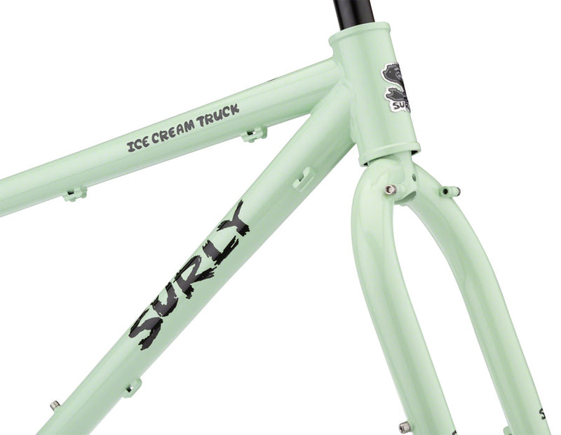 Load image into Gallery viewer, FM0238 Surly Ice Cream Truck Fat Bike Frameset - 26", Steel, Buttermint Green, Small