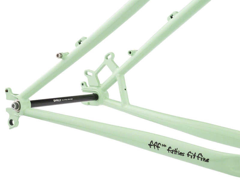 Load image into Gallery viewer, FM0238 Surly Ice Cream Truck Fat Bike Frameset - 26", Steel, Buttermint Green, Small