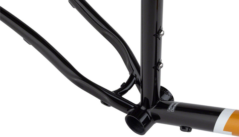 Load image into Gallery viewer, All-City Gorilla Monsoon Frameset - 650b, Steel, Charred Berry, 49cm