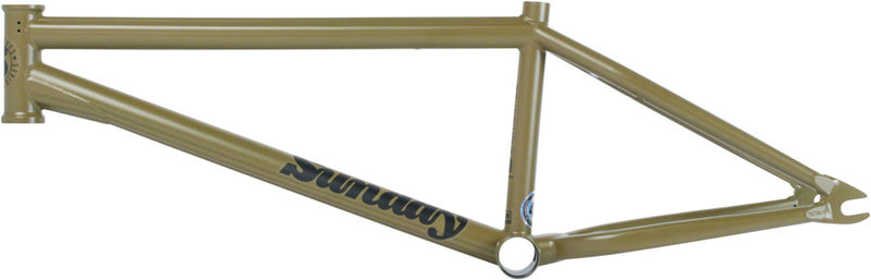 Load image into Gallery viewer, Sunday Soundwave V3 BMX Frame - 20.75" TT, Matte Army Green