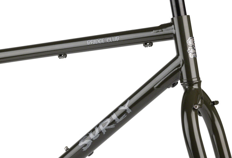 Load image into Gallery viewer, Surly Bridge Club Frameset - 27.5"/700c, Steel, Majestic Moss, X-Small