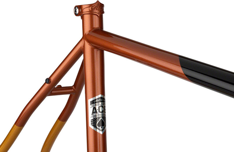 Load image into Gallery viewer, All-City Cosmic Stallion Frameset - 650b/700c, Steel, Black/Brick/Bronze, 61cm