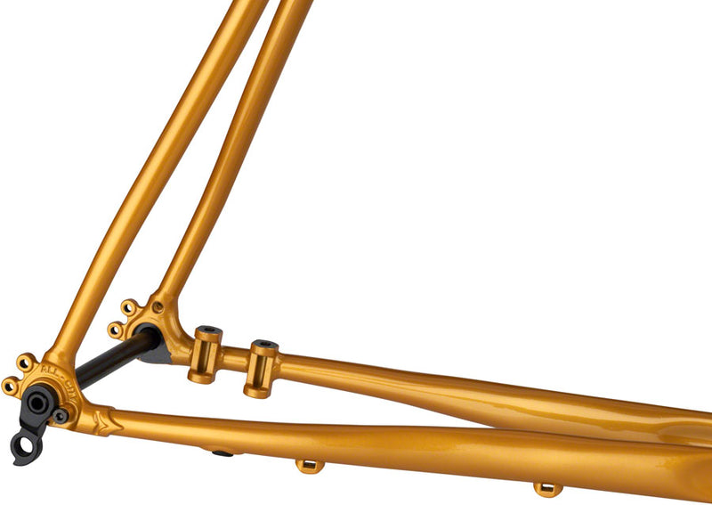 Load image into Gallery viewer, All-City Cosmic Stallion Frameset - 650b/700c, Steel, Black/Brick/Bronze, 58cm