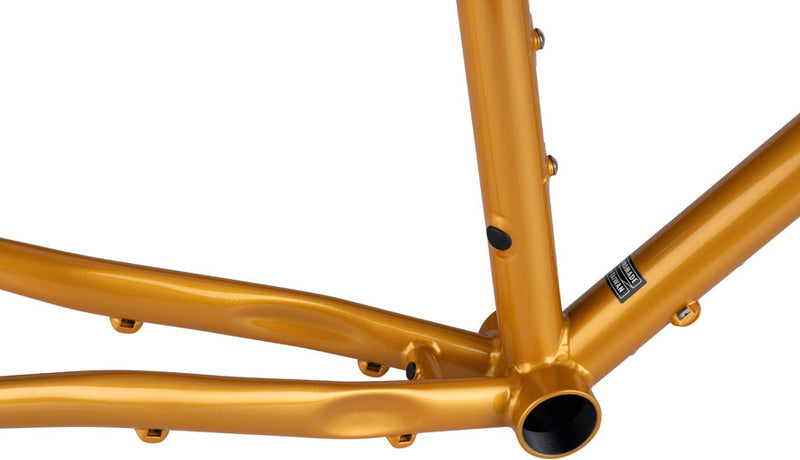 Load image into Gallery viewer, All-City Cosmic Stallion Frameset - 650b/700c, Steel, Black/Brick/Bronze, 52cm