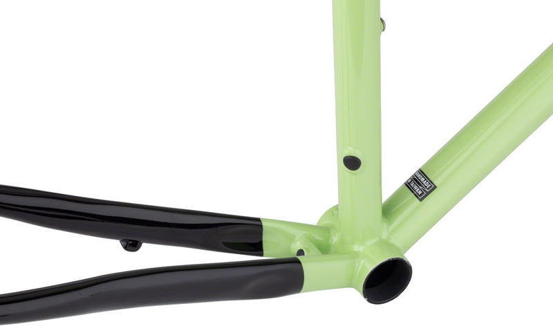 Load image into Gallery viewer, All-City Zig Zag Frameset - 700c, Steel, Honeydew Bling, 61cm