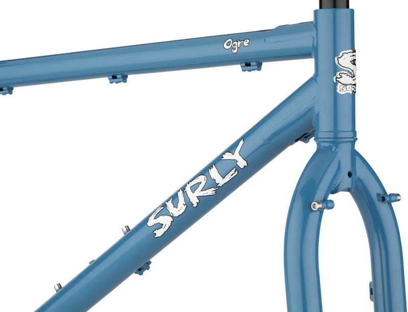 Load image into Gallery viewer, Surly Ogre Frameset - 29", Steel, Cold Slate Blue, Small