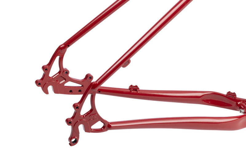 Load image into Gallery viewer, Surly Bridge Club Frameset - 27.5", Steel, Lingering Cranberry, Small