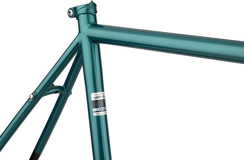 Load image into Gallery viewer, All-City Super Professional Frameset - 700c / 650b, Steel, Night Jade, 43cm