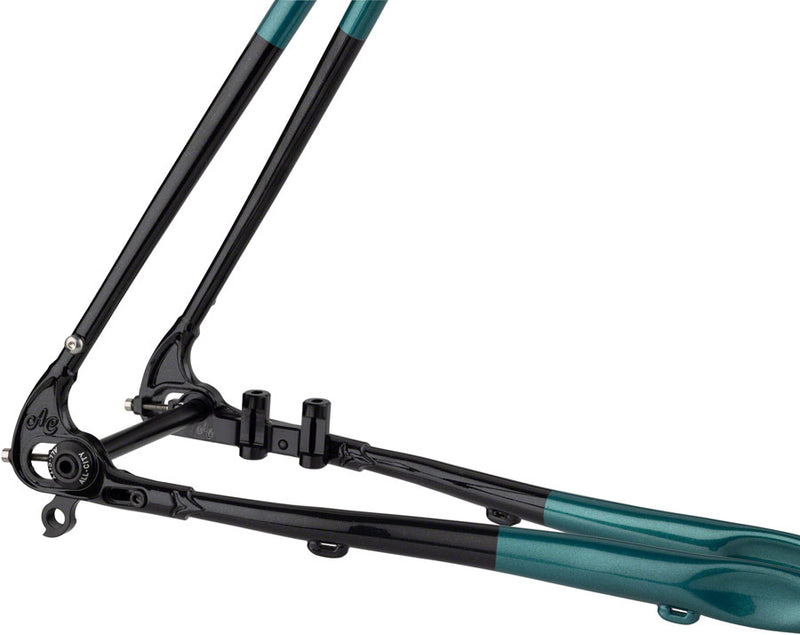 Load image into Gallery viewer, All-City Super Professional Frameset - 700c / 650b, Steel, Night Jade, 43cm