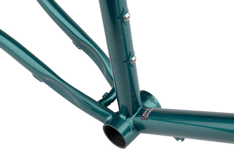 Load image into Gallery viewer, All-City Super Professional Frameset - 700c / 650b, Steel, Night Jade, 43cm
