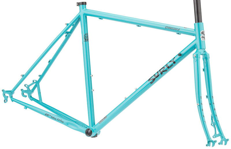 Load image into Gallery viewer, Surly-Straggler-650b-Frameset-Chlorine-Dream-Cyclocross-Frame-Road-Bike-CXFM0108