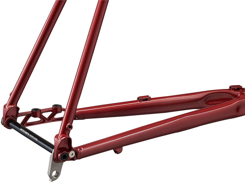 Load image into Gallery viewer, Ritchey Montebello Frameset - 700c, Steel, Hot Sauce, Large