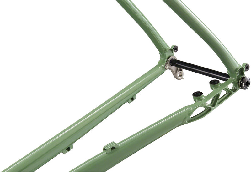 Load image into Gallery viewer, Ritchey Outback Frameset - 700c/650b, Steel, Winter Sage, Small