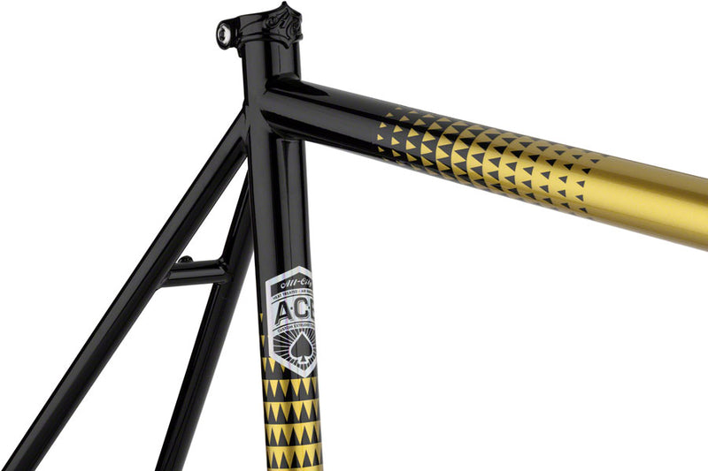 Load image into Gallery viewer, All-City Zig Zag Frameset - 700c, Steel, Golden Leopard, 46cm