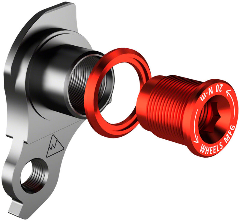 Load image into Gallery viewer, Wheels-Manufacturing-Universal-Derailleur-Hanger-for-SRAM-UDH-Derailleur-Hanger-Mountain-Bike-DRHG0346