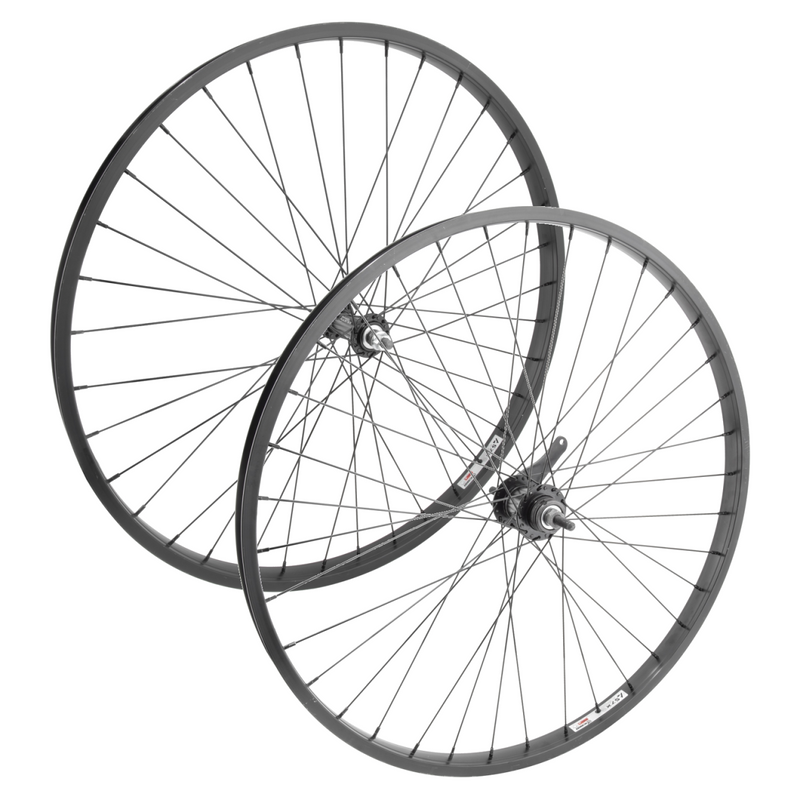 Load image into Gallery viewer, Wheel-Master-27.5inch-Alloy-Mountain-Single-Wall-Wheel-Set-27.5-in-FTWH0443-RRWH1513-Bicycle-Wheelset