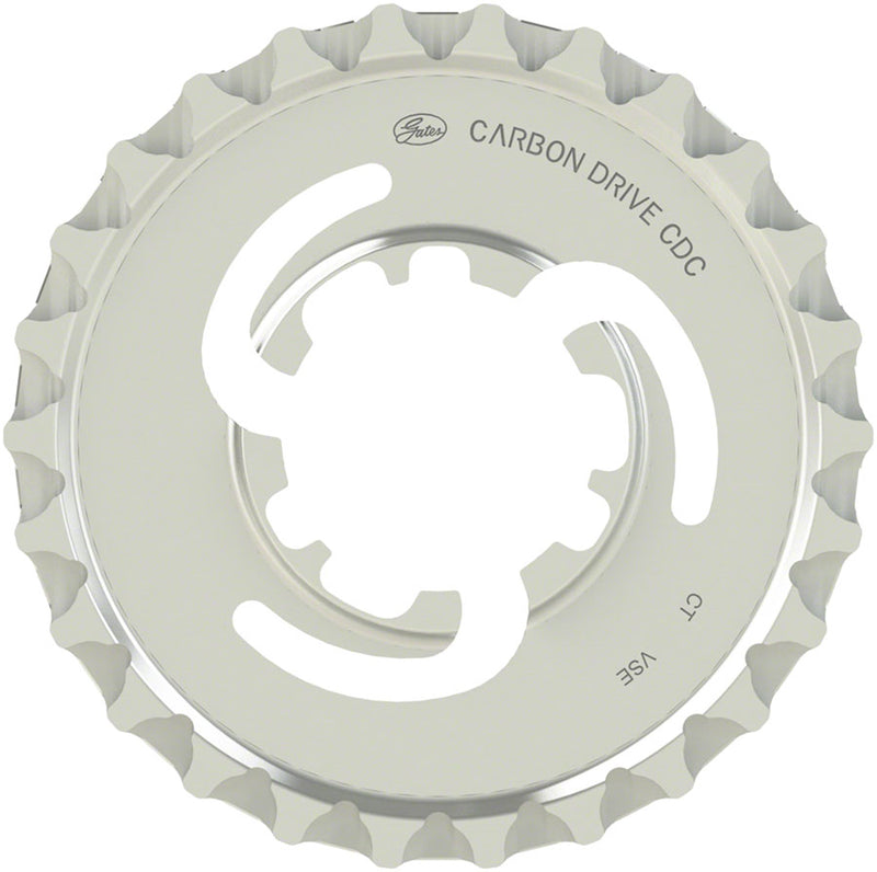 Load image into Gallery viewer, Gates Carbon Drive CDC CenterTrack Rear Sprocket for Enviolo - 24t, Silver
