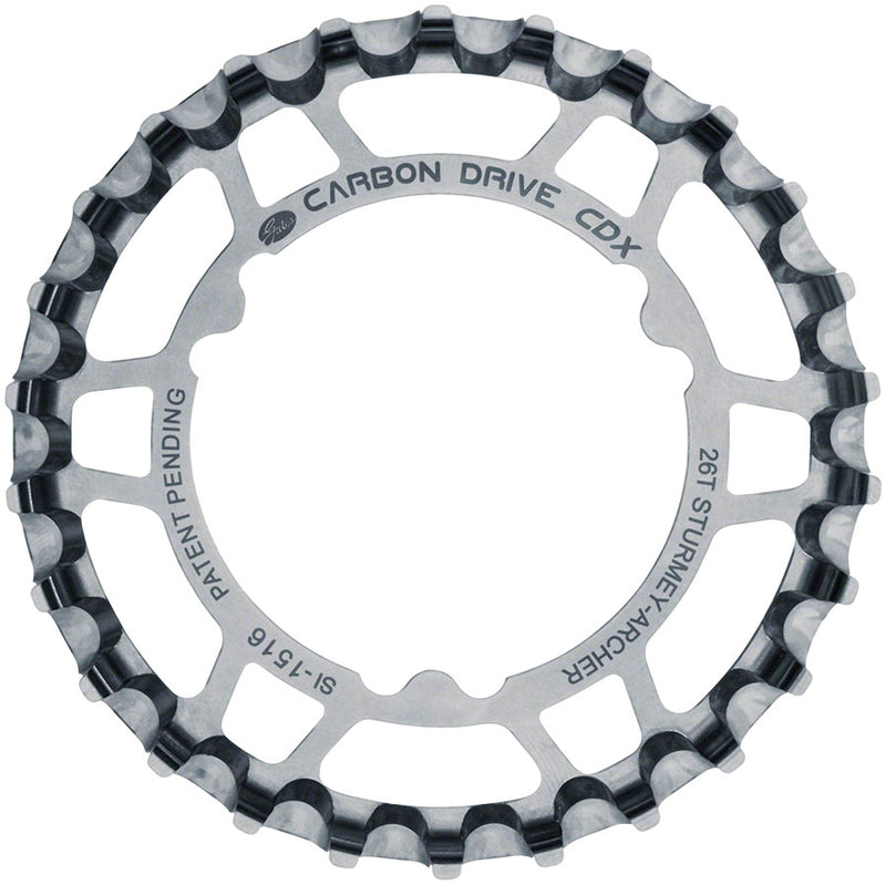Load image into Gallery viewer, Gates Carbon Drive CDX Ctr.Track Rear Sprocket 26t,Sturmey-Archer 46.87mm 3-Lobe
