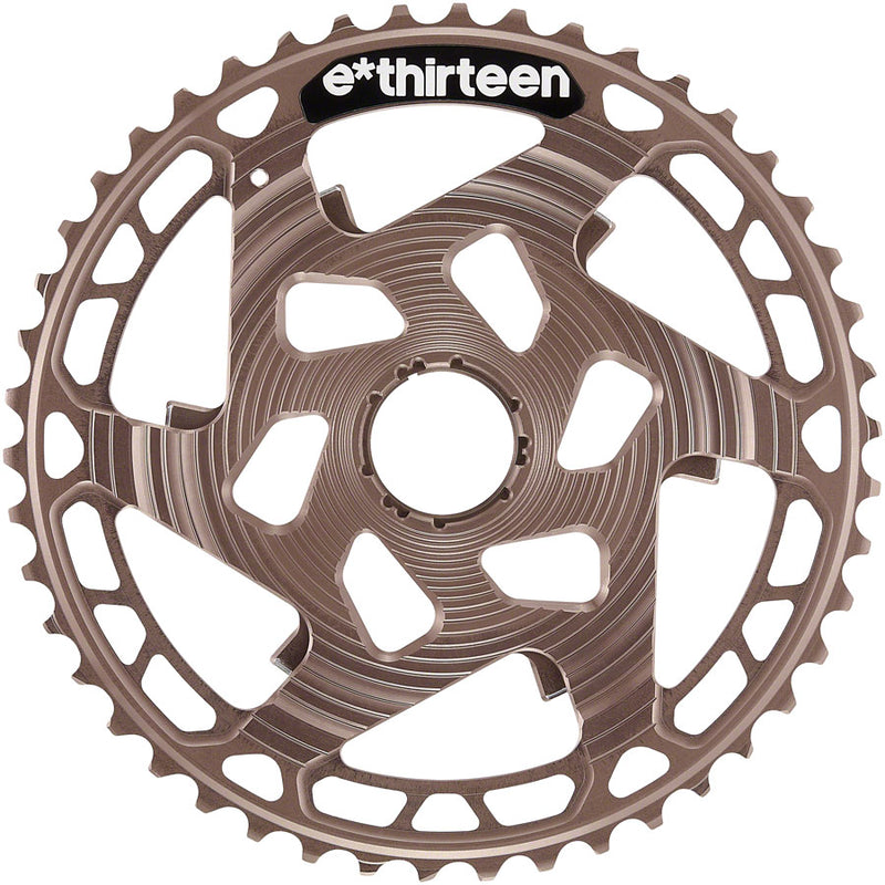 Load image into Gallery viewer, e*thirteen Helix R Cassette - 11-Speed, 9-46t, Nickel/Gray