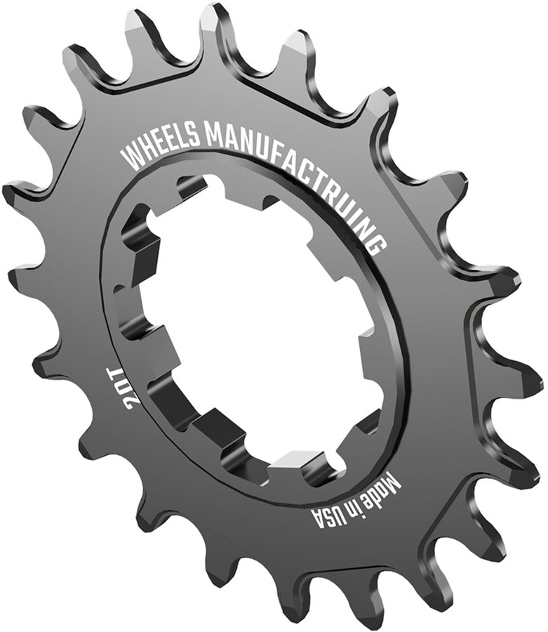Load image into Gallery viewer, Wheels Manufacturing SOLO-SPEED Cog - 20t, Fits SOLO-SPLINE and SOLO-XD kits, Black