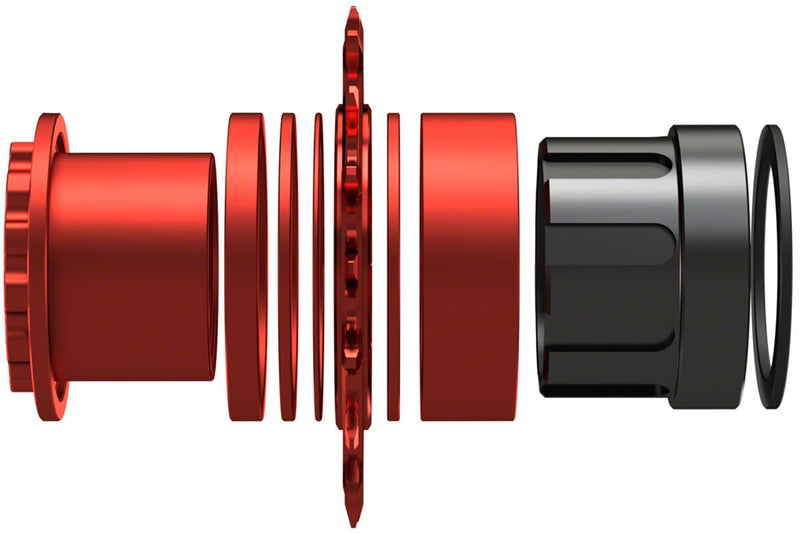 Load image into Gallery viewer, Wheels Manufacturing SOLO-XD XD/XDR Single Speed Conversion Kit - 18t, For SRAM XD/XDR Freehub, Red