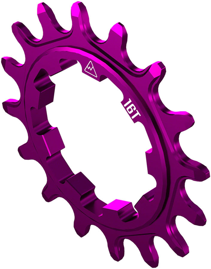 Load image into Gallery viewer, Wheels Manufacturing SOLO-SPEED Cog - 16t, Fits SOLO-SPLINE and SOLO-XD kits, Purple