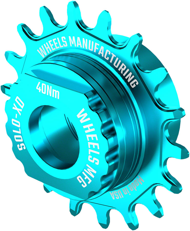 Load image into Gallery viewer, Wheels Manufacturing SOLO-XD XD/XDR Single Speed Conversion Kit - 18t, For SRAM XD/XDR Freeubs, Teal