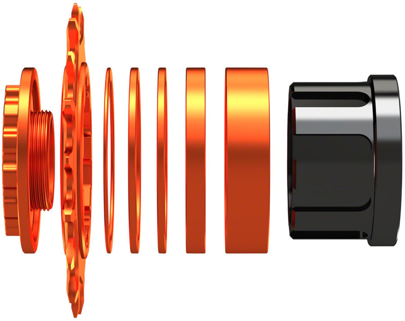 Load image into Gallery viewer, Wheels Manufacturing SOLO-SPLINE Micro Spline Single Speed Conversion Kit - 18t, For Shimano Micro Spline Hub Bodies,