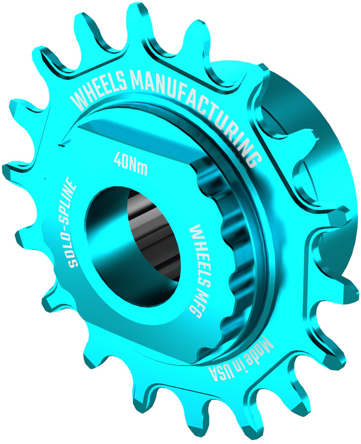 Load image into Gallery viewer, Wheels Manufacturing SOLO-SPLINE Micro Spline Single Speed Conversion Kit - 18t, For Shimano Micro Spline Hub Bodies,
