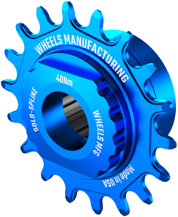 Load image into Gallery viewer, Wheels Manufacturing SOLO-SPLINE Micro Spline Single Speed Conversion Kit - 18t, For Shimano Micro Spline Hub Bodies,