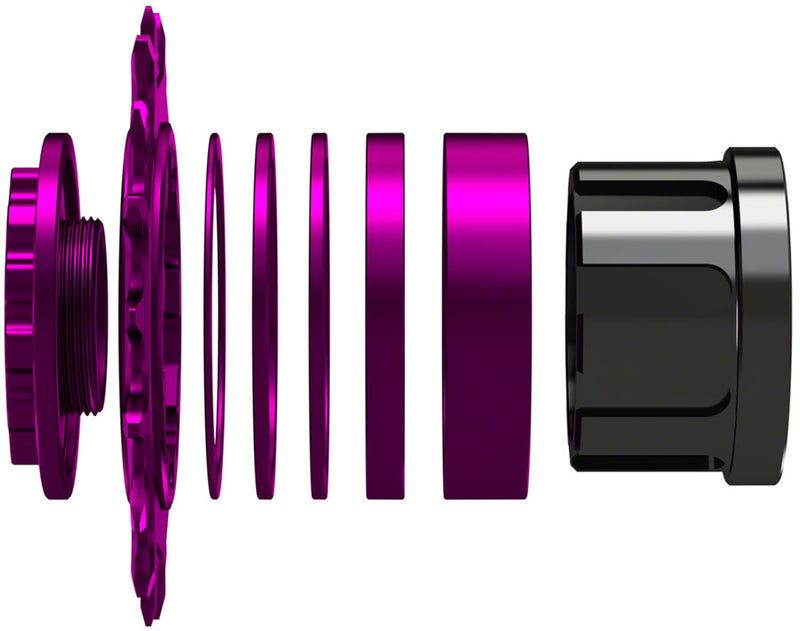 Load image into Gallery viewer, Wheels Manufacturing SOLO-SPLINE Micro Spline Single Speed Conversion Kit - 18t, For Shimano Micro Spline Hub Bodies,