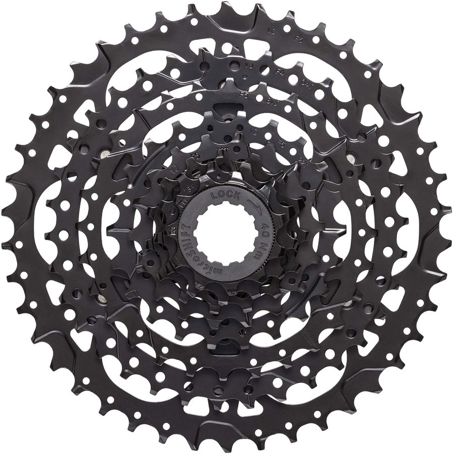 microSHIFT H07 7-Speed 12-40t HG Cassette with Steel Components
