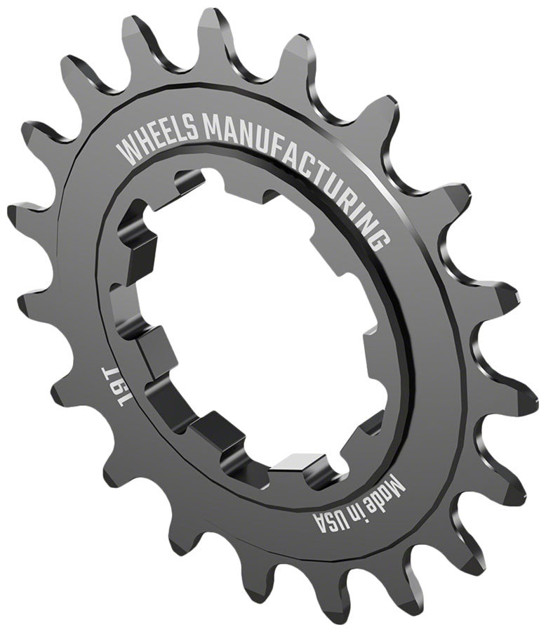 Load image into Gallery viewer, Wheels Manufacturing SOLO-SPEED Cog - 19t, Fits SOLO-SPLINE and SOLO-XD kits, Black