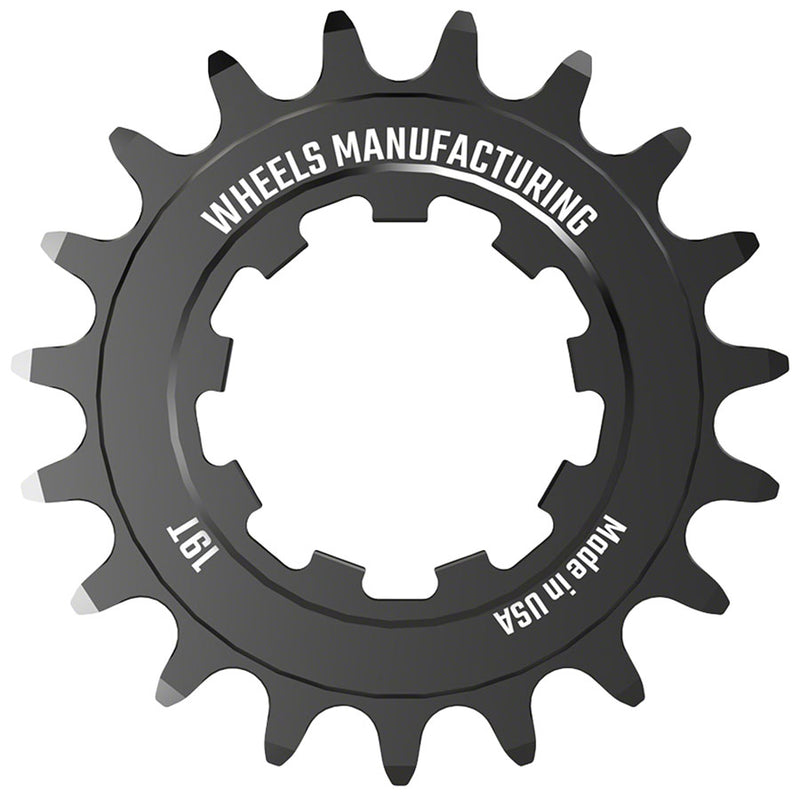 Load image into Gallery viewer, Wheels Manufacturing SOLO-SPEED Cog - 19t, Fits SOLO-SPLINE and SOLO-XD kits, Black