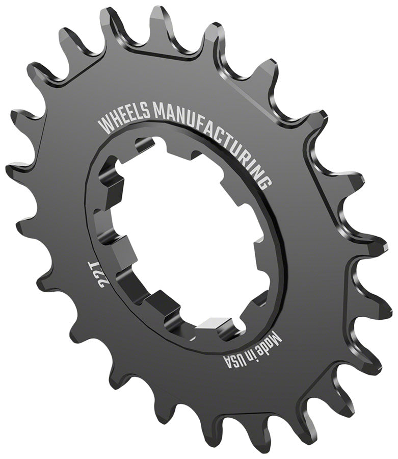 Load image into Gallery viewer, Wheels Manufacturing SOLO-SPEED Cog - 22t, Fits SOLO-SPLINE and SOLO-XD kits, Black