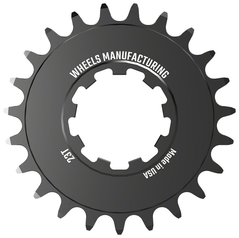 Load image into Gallery viewer, Wheels Manufacturing SOLO-SPEED Cog - 23t, Fits SOLO-SPLINE and SOLO-XD kits, Black