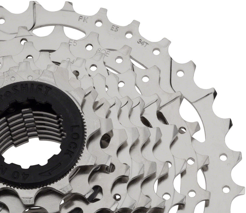 Load image into Gallery viewer, microSHIFT H09 Cassette - 9 Speed, 11-34t, Silver, Nickel Plated
