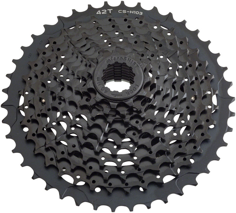 Load image into Gallery viewer, microSHIFT-11-42-10-Speed-Cassette-FW0440-Bicycle-Cassettes