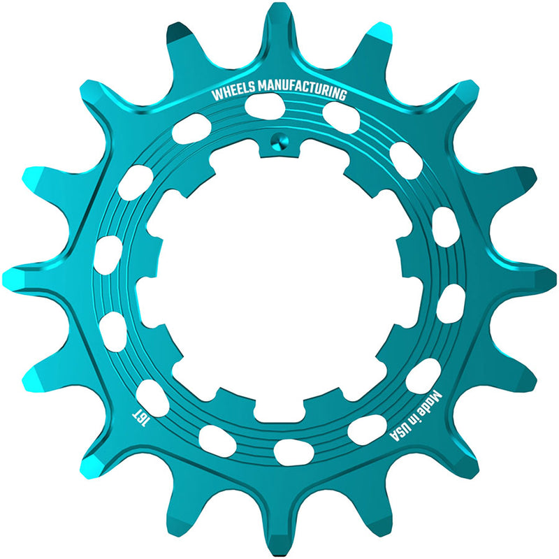 Load image into Gallery viewer, Wheels Manufacturing SOLO HG Cog - 16t, Fits SOLO-HG Kits, Teal