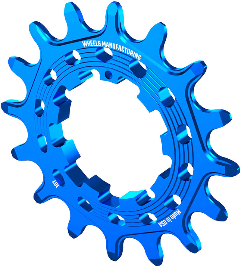 Load image into Gallery viewer, Wheels Manufacturing SOLO HG Cog - 16t, Fits SOLO-HG Kits, Blue