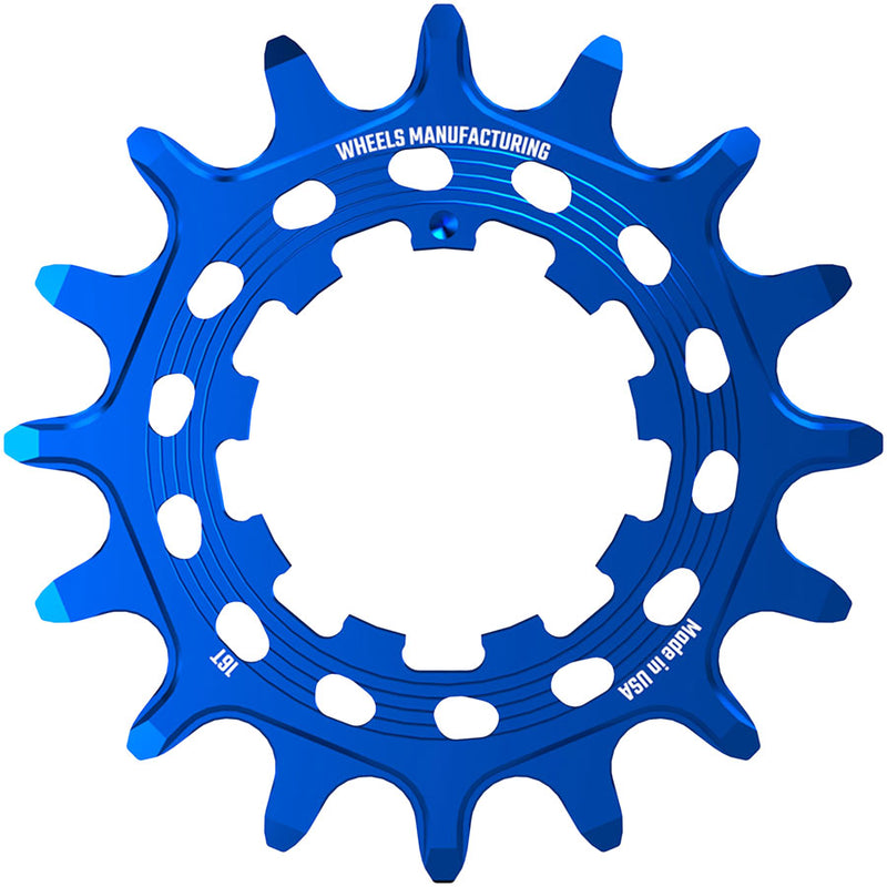 Load image into Gallery viewer, Wheels Manufacturing SOLO HG Cog - 16t, Fits SOLO-HG Kits, Blue