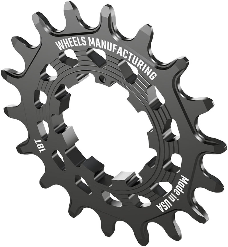 Load image into Gallery viewer, Wheels Manufacturing SOLO HG Cog - 18t, Fits SOLO-HG Kits, Black