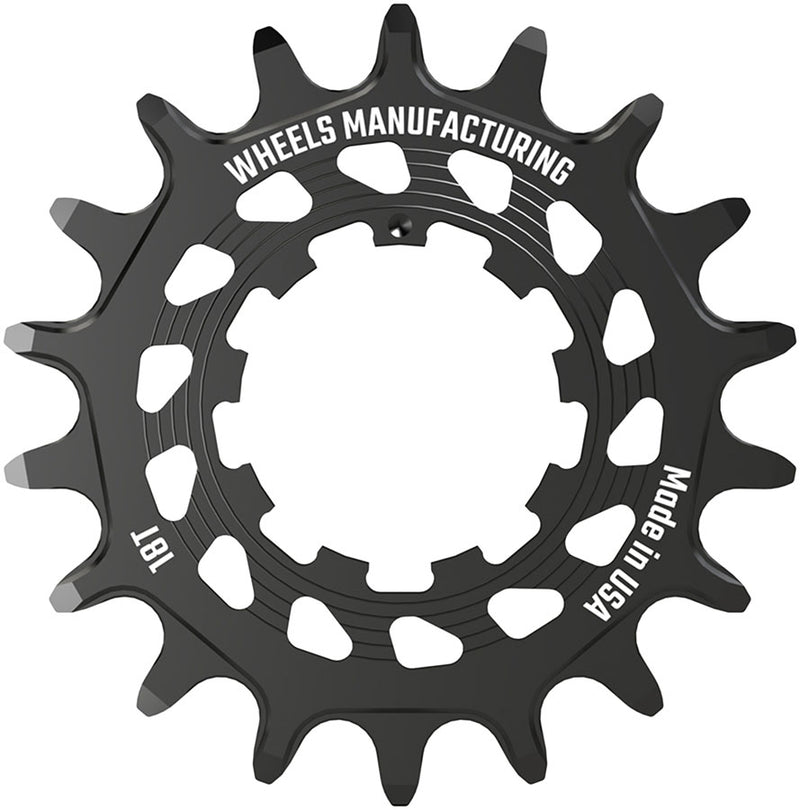 Load image into Gallery viewer, Wheels Manufacturing SOLO HG Cog - 18t, Fits SOLO-HG Kits, Black