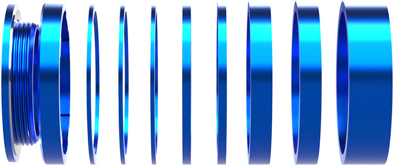 Load image into Gallery viewer, Wheels Manufacturing SOLO-HG Single Speed Conversion Kit - For HG Style Hubs, Blue