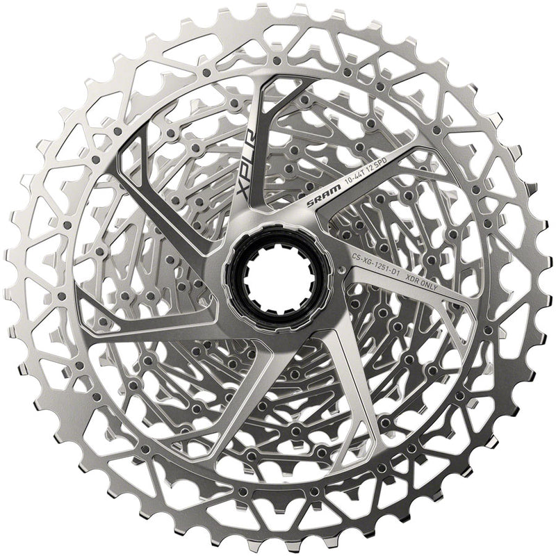 Load image into Gallery viewer, SRAM XPLR XG-1251 Cassette - 12-Speed, 10-44t, Silver, For XDR Driver Body, D1
