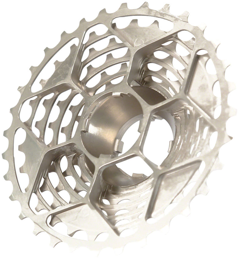 Load image into Gallery viewer, Prestacycle UniBlock PRO Cassette - 12-Speed, For Campagnolo 9-12 Speed Freehub, 11-34t, Silver
