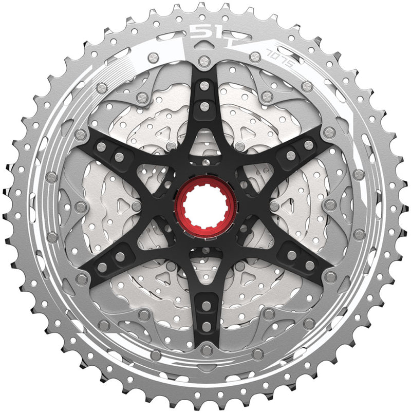 Load image into Gallery viewer, SunRace CSMZ903 Cassette - 12-Speed, 11-51t, Metallic Silver