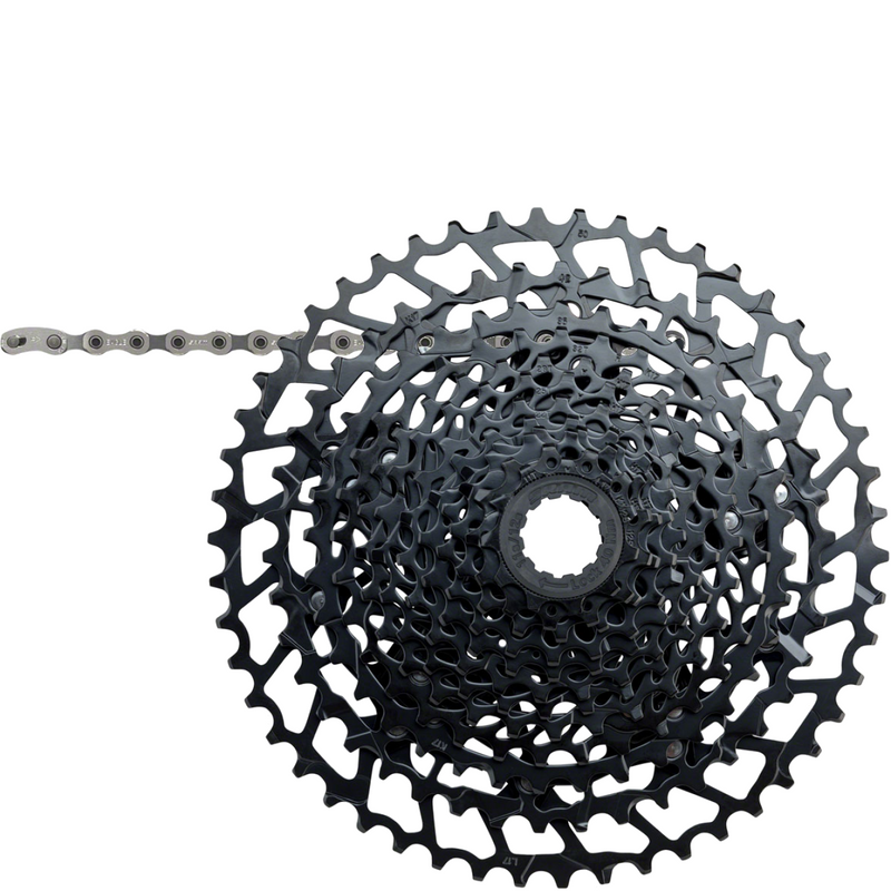 Load image into Gallery viewer, SRAM NX Eagle PG-1230 12-Speed Cassette & GX Eagle 12-Speed Chain Set Durable E-MTB Performance